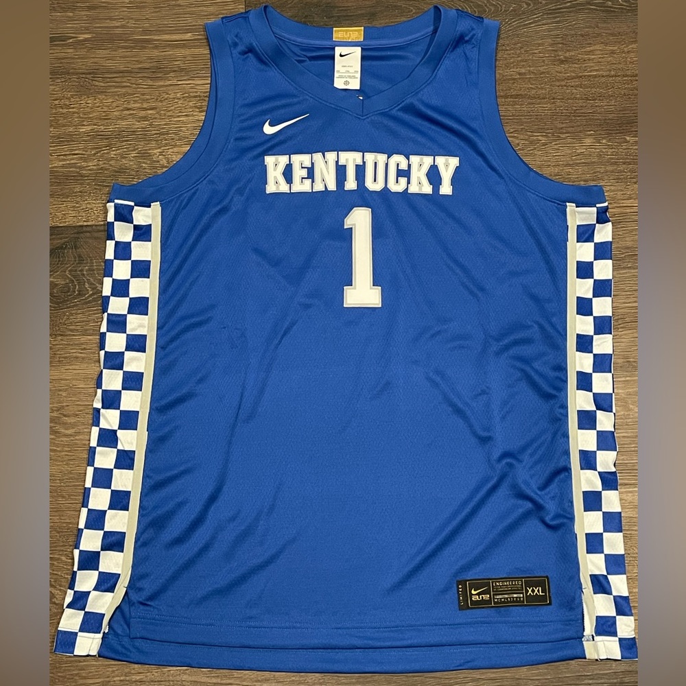 Nike Kentucky Elite Stitched Limited Basketball Jersey